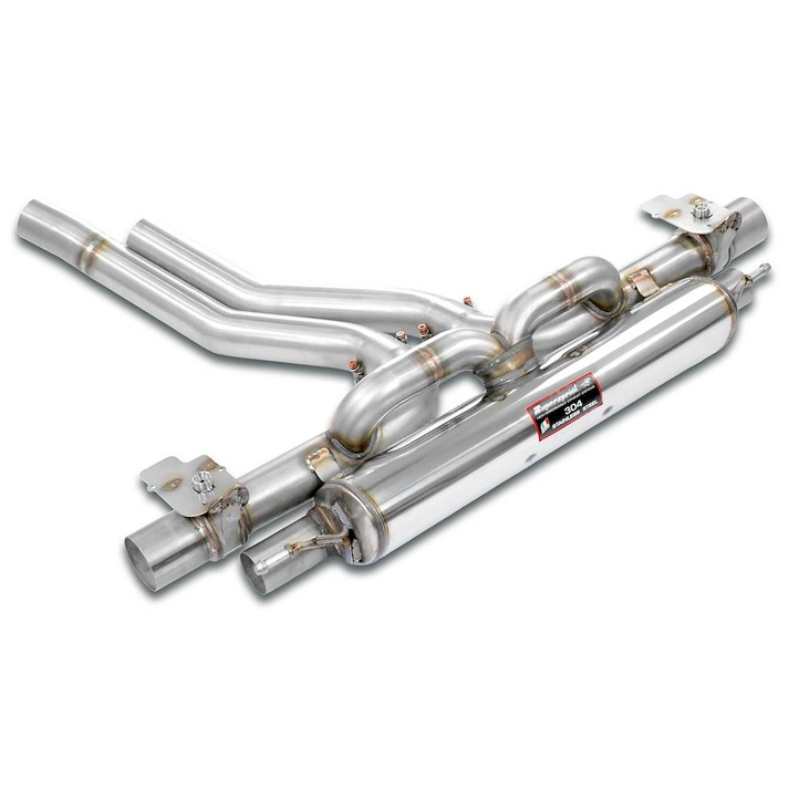 Porsche 536 cayenne gts coup turbo 4 0l v8 500 hp models with gpf 2024 with valve exhaust system supersprint kit 18790