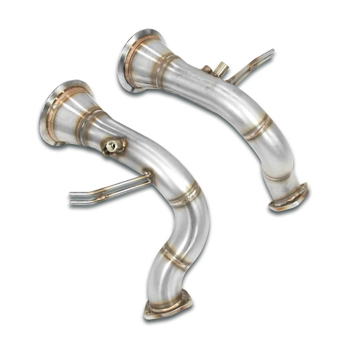 Porsche 536 cayenne s coup 4 0l v8 474 hp models with gpf 2024 with valve exhaust system supersprint kit 18763