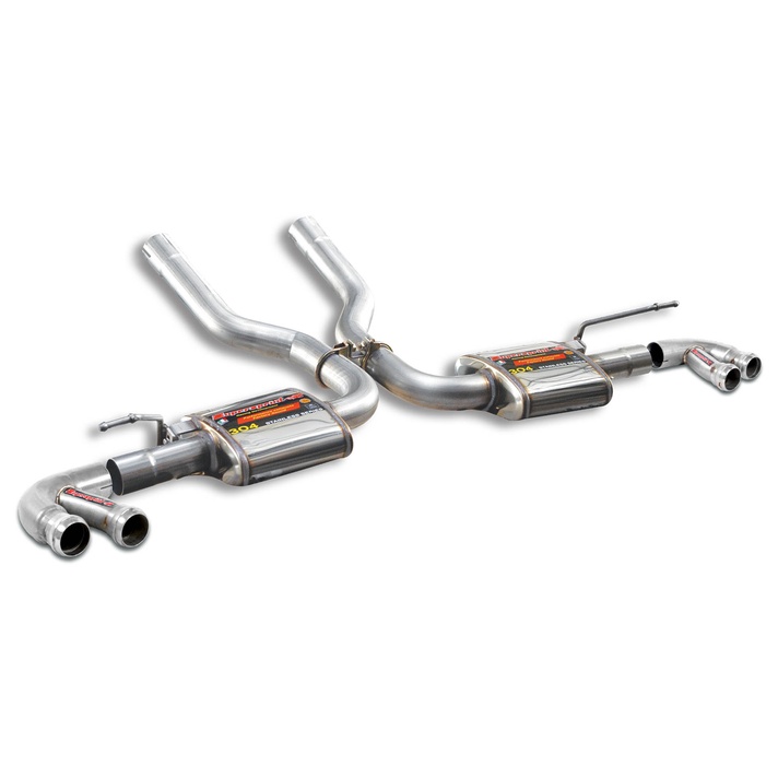 Porsche 958 cayenne s 4 8i v8 400 hp 2010 2013 exhaust system supersprint kit 18483