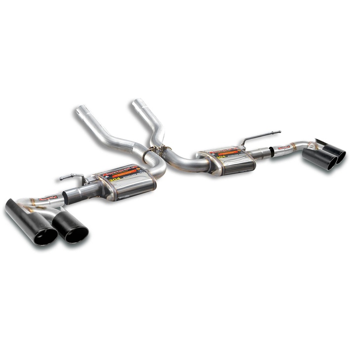 Porsche 958 cayenne s e hybrid 3 0t v6 333 hp 416 hp 2014 2018 exhaust system supersprint kit 18498