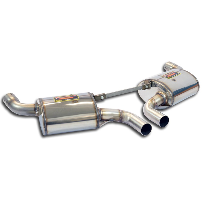 Porsche 981 boxster 12 15 all models for 3 8l engine conversion racing exhaust system supersprint kit 17319
