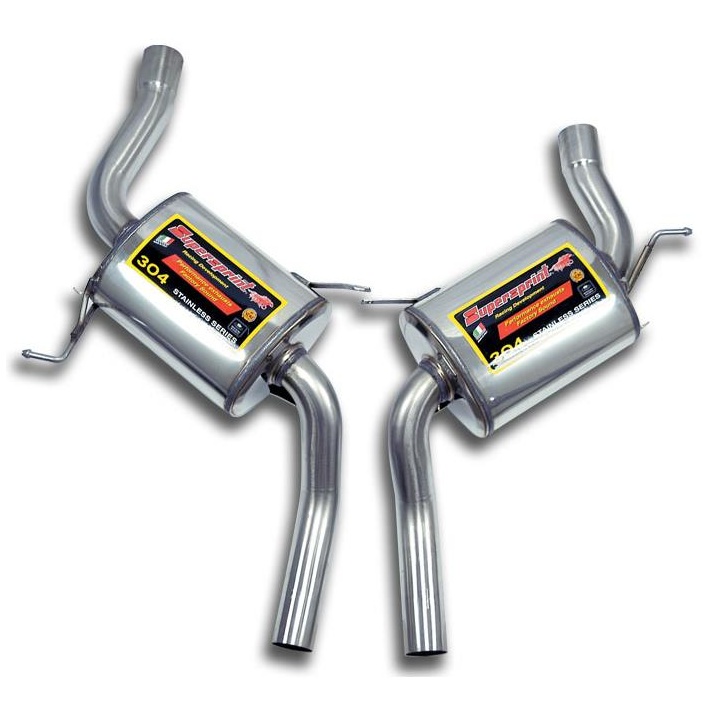 Range rover l322 4 4i v8 02 04 bmw engine exhaust system supersprint kit 12694