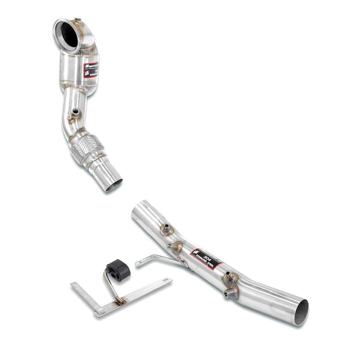Vw arteon 2 0 tsi 190 hp models with gpf 2021 2023 exhaust system supersprint kit 20867