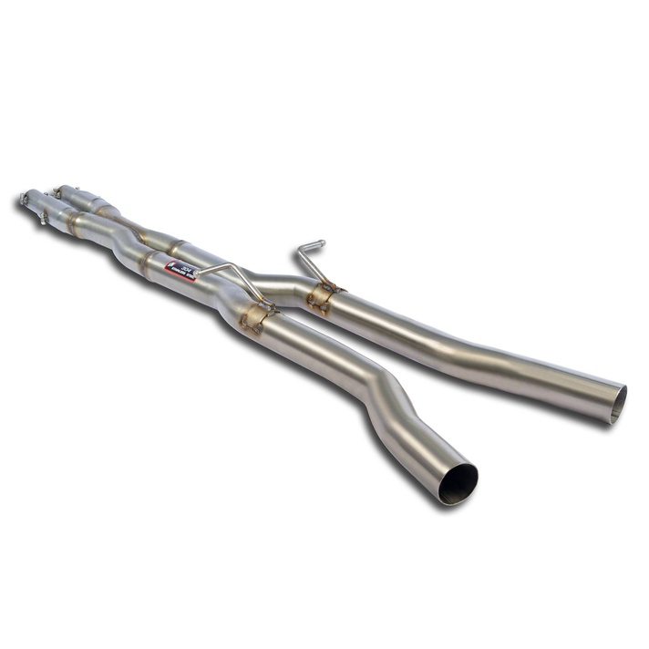 Vw passat 4 motion berlina variant 4 0i w8 275 hp 01 04 exhaust system supersprint kit 20729