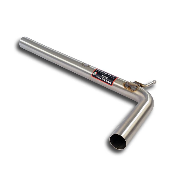Vw polo 6c gt sedan 1 4 tsi 125 hp 2015 2017 exhaust system supersprint kit 19844