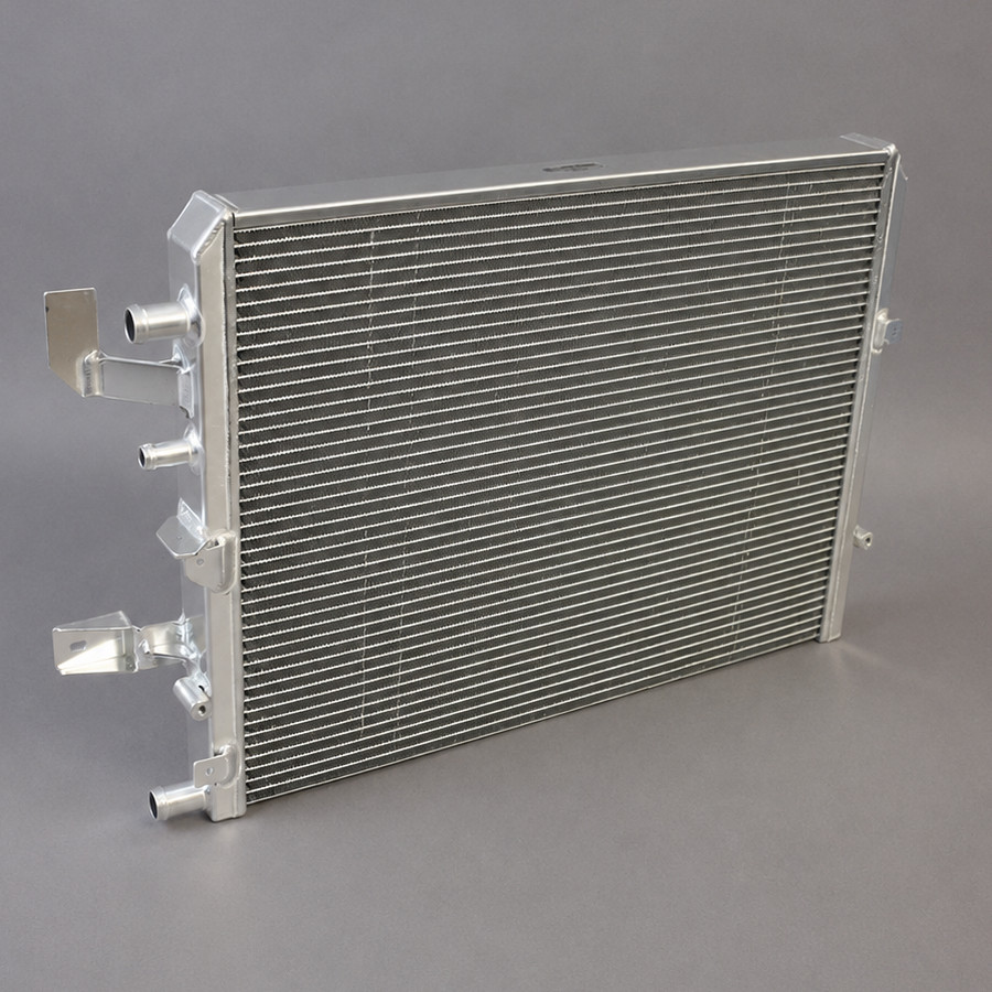 Jaguar f supercharger cooler greybg