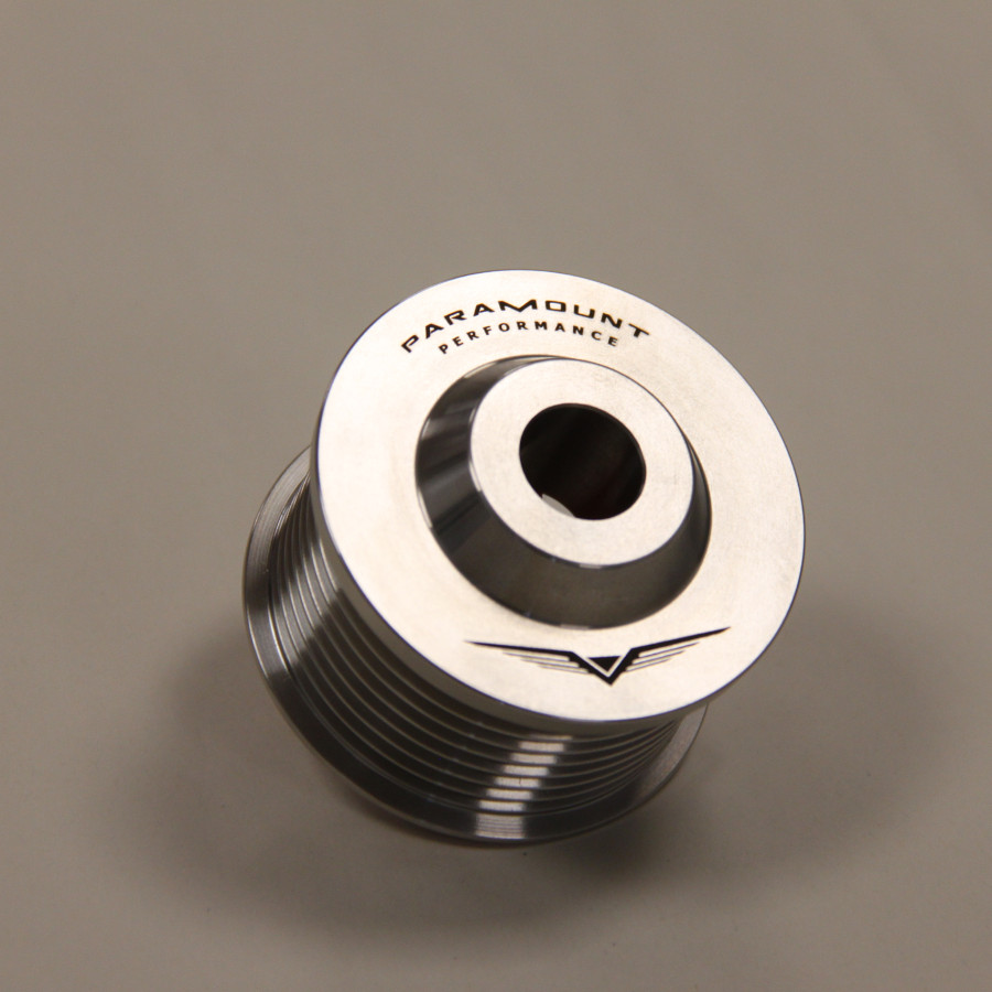 Jaguar supercharger pulley 7