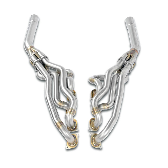 Mercedes c216 cl 63 amg 6 2 v8 m156 525 hp 2007 2010 exhaust system supersprint 05255