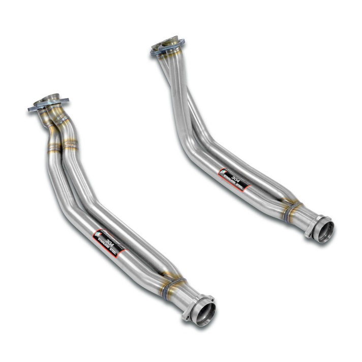 Mercedes r107 380 420 500 sl v8 80 85 usa model exhaust system supersprint 04903