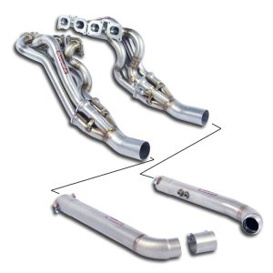MERCEDES S204 C63 AMG V8 "Edition 507" (Estate - M156 - 507 Hp) 2013 -> 2014  Supersprint Exhaust System