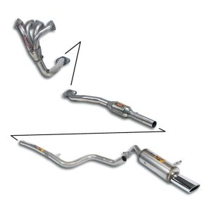 PEUGEOT 207 1.6i 16v '06 -> '07  Supersprint Exhaust System