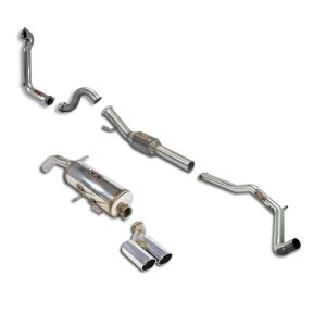 PEUGEOT 308 GTi THP 1.6 16v (200 Hp) 2011 -> 2013  Supersprint Exhaust System