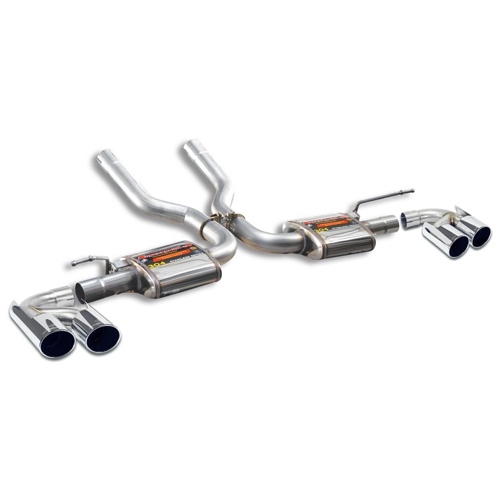 Porsche 958 cayenne 3 6i vr6 300 hp 2010 2013 exhaust system supersprint 05966