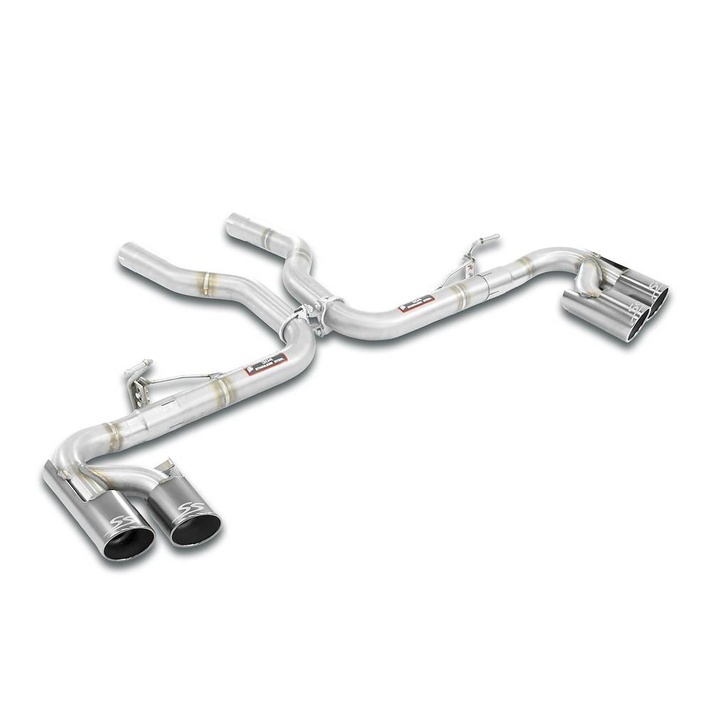 Porsche 958 cayenne s 4 2 diesel v8 385 hp 2014 2018 exhaust system supersprint 05978