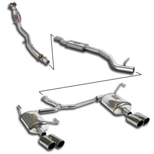 SUBARU IMPREZA (Sedan 4d.) 2.5i Turbo STi (300 Hp) '11 -> '14  Supersprint Exhaust System