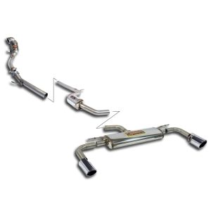 VW GOLF VII GTI "Performance" 2.0 TSI (230 Hp) 2013 -> 2016  Supersprint Exhaust System
