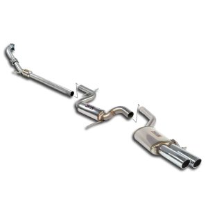 VW JETTA V 2.0 TSi (200 Hp) 2005 -> 2009  Supersprint Exhaust System