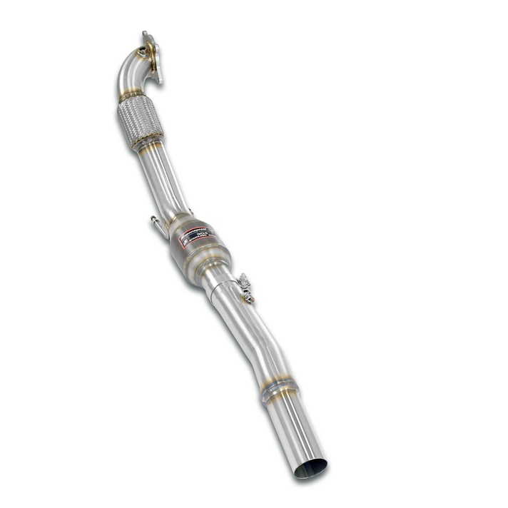 Vw scirocco r 2 0 tsi 265 hp 2010 2014 70mm exhaust system supersprint 06755
