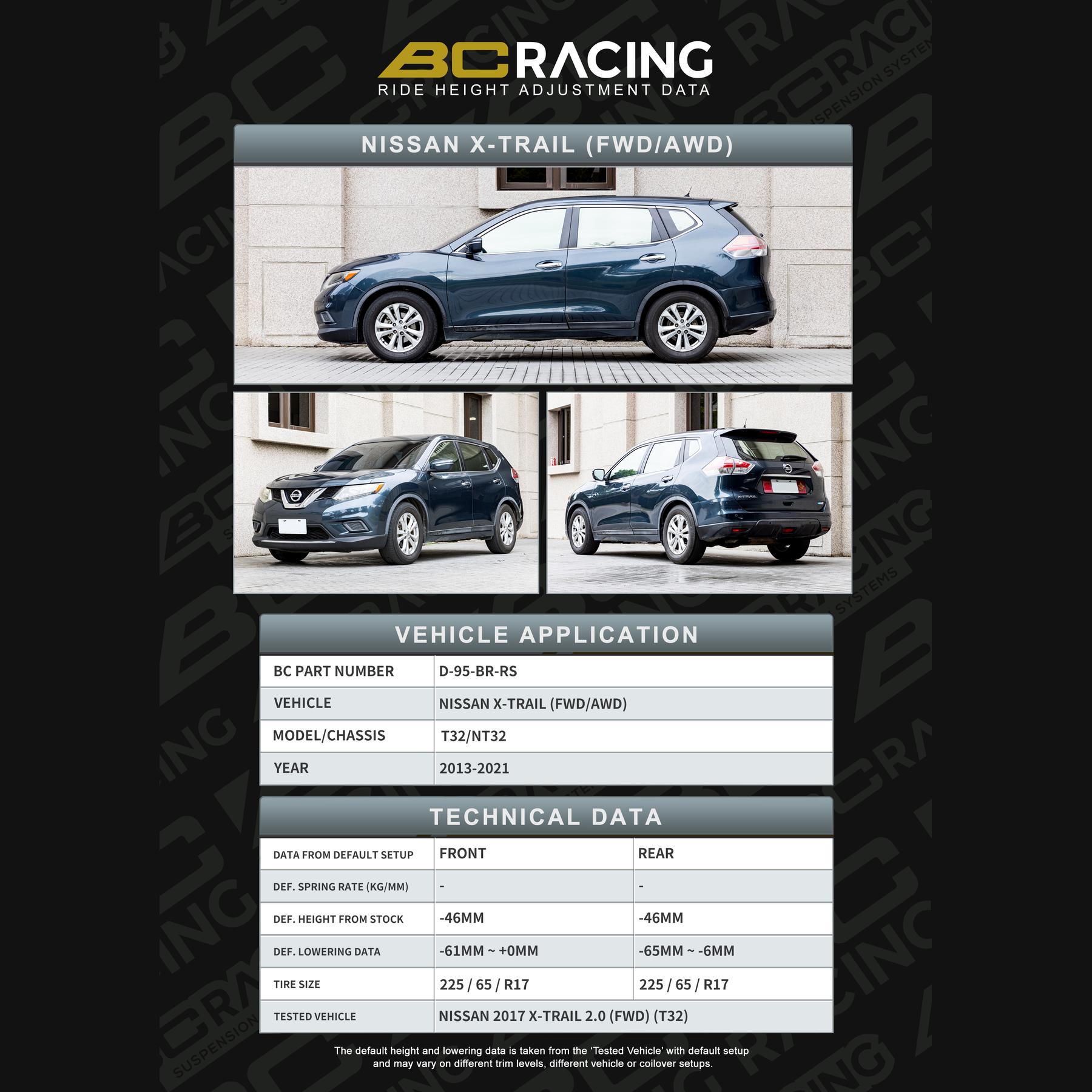 d-95-br-rs-data_nissan_x-trail_2wdawd-vehicle_lowering_data-d-95-br-rs D 95 br rs data nissan x trail 2wdawd vehicle lowering data d 95 br rs