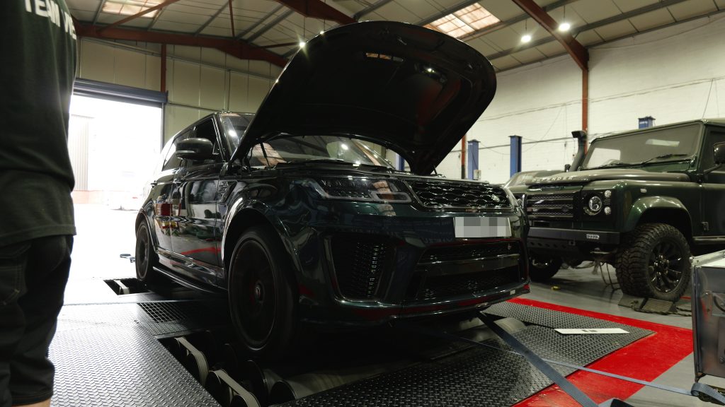 Dyno range rover svr showcase