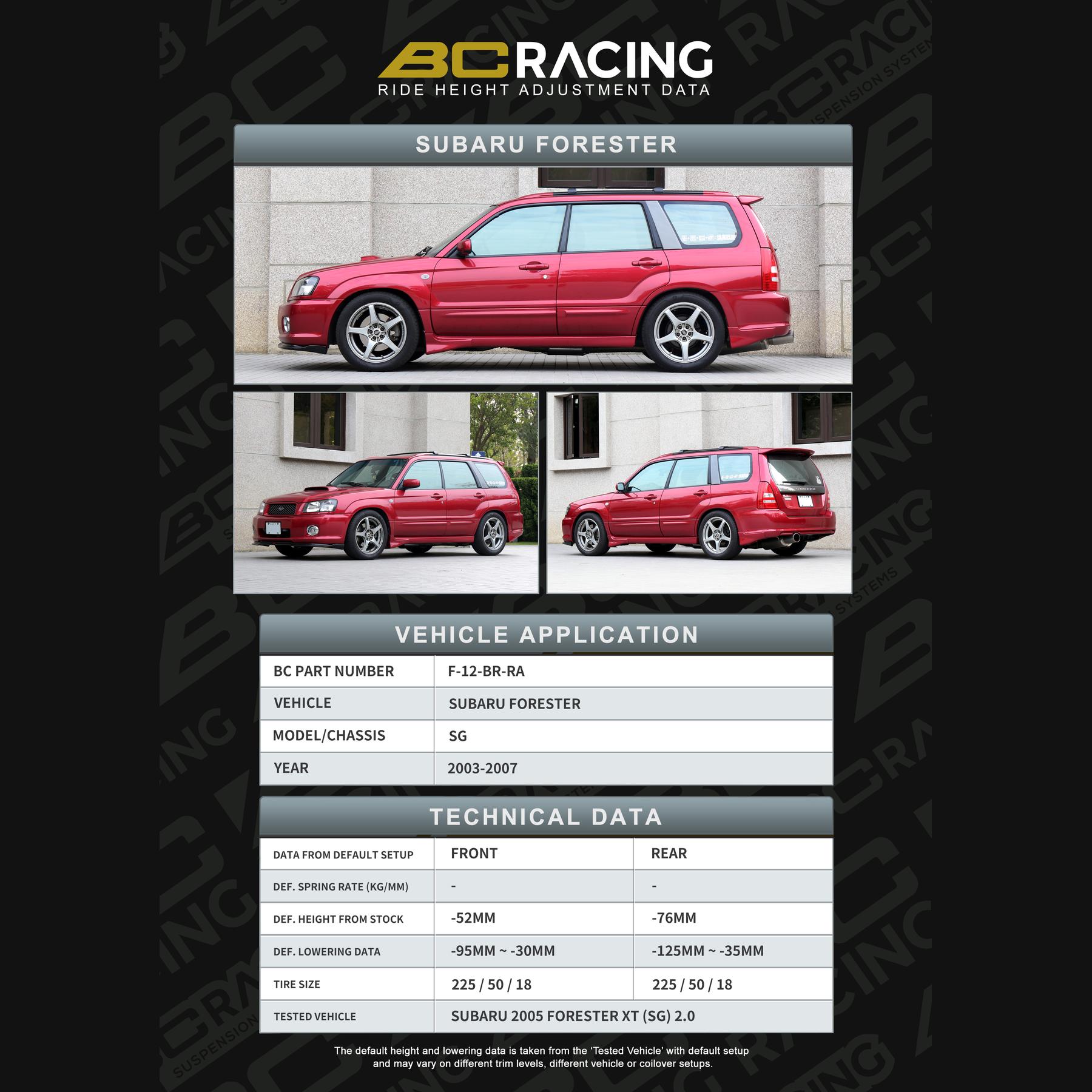 f-12-br-ra_subaru_forester-vehicle_lowering_data-f-12-br-ra F 12 br ra subaru forester vehicle lowering data f 12 br ra