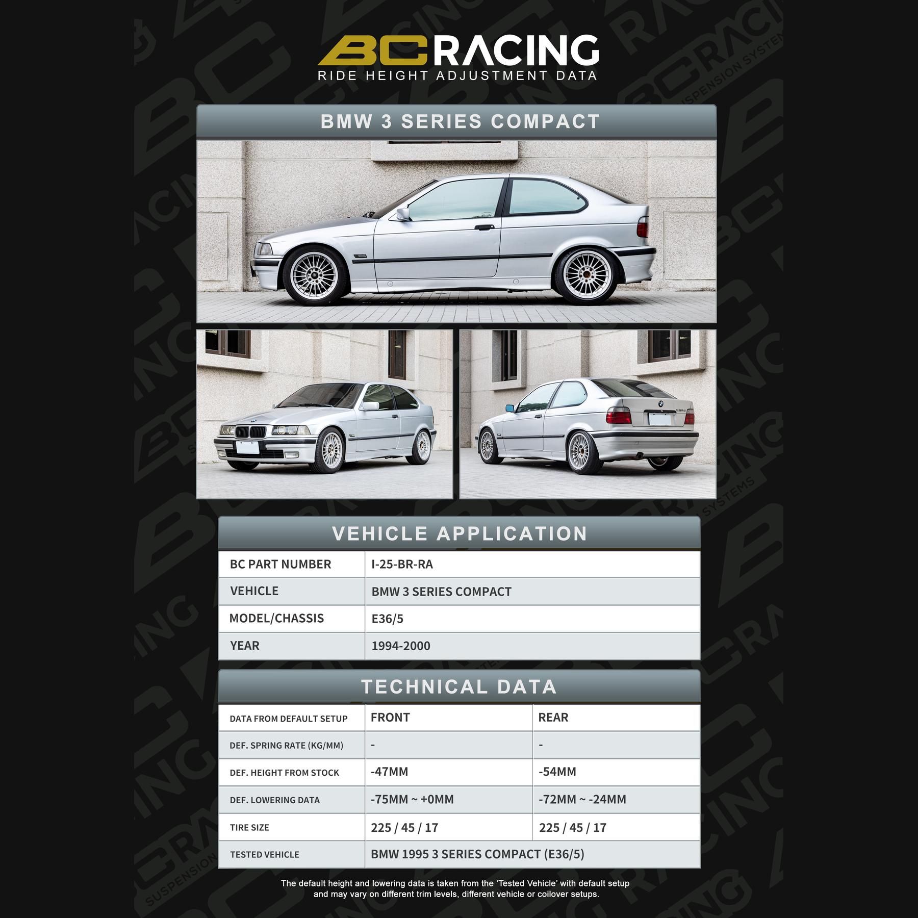 i-25-br-ra_bmw_3_series_compact-vehicle_lowering_data-i-25-br-ra I 25 br ra bmw 3 series compact vehicle lowering data i 25 br ra