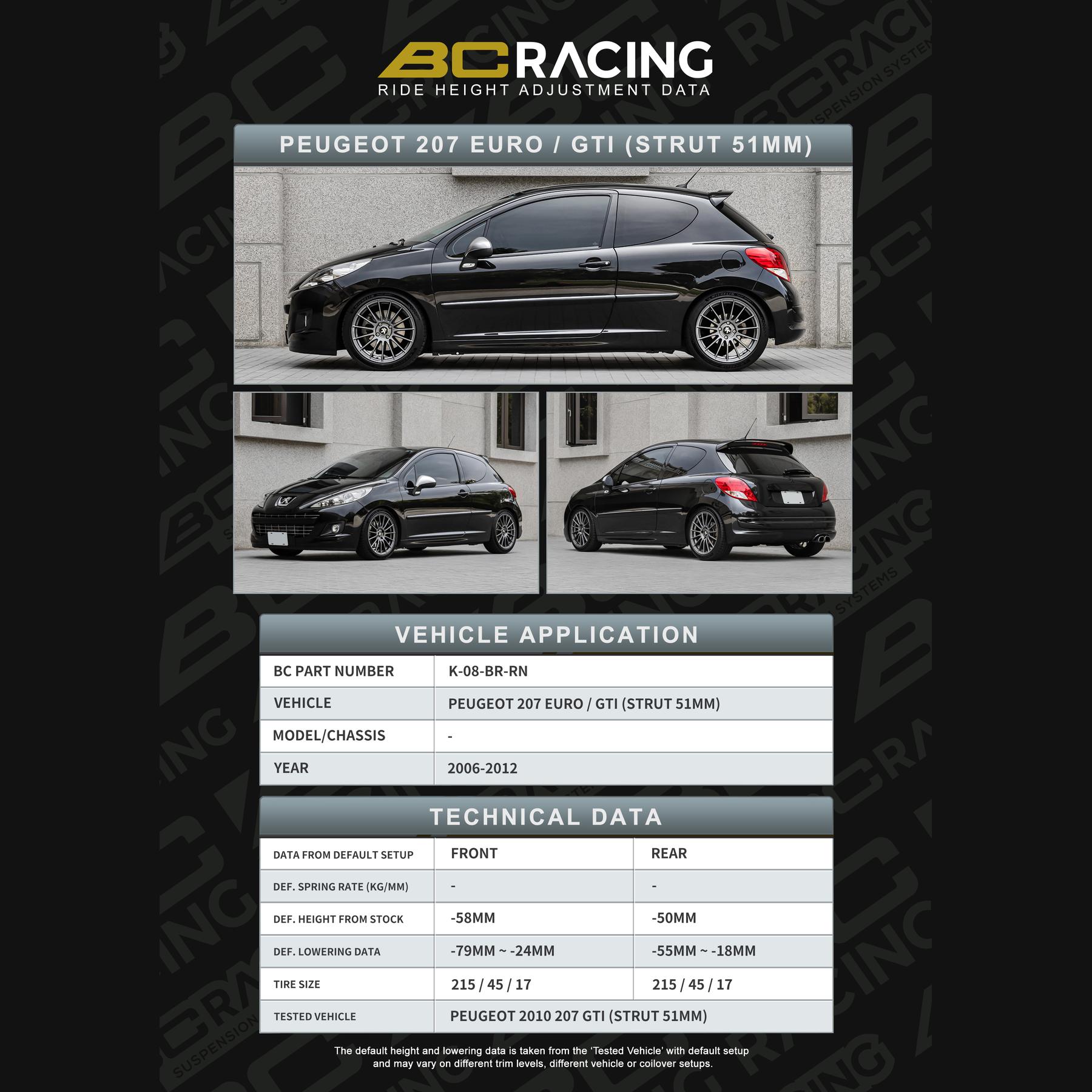 k-08-br-rn_peugeot_207_euro_strut_51mm-vehicle_lowering_data-k-08-br-rn K 08 br rn peugeot 207 euro strut 51mm vehicle lowering data k 08 br rn