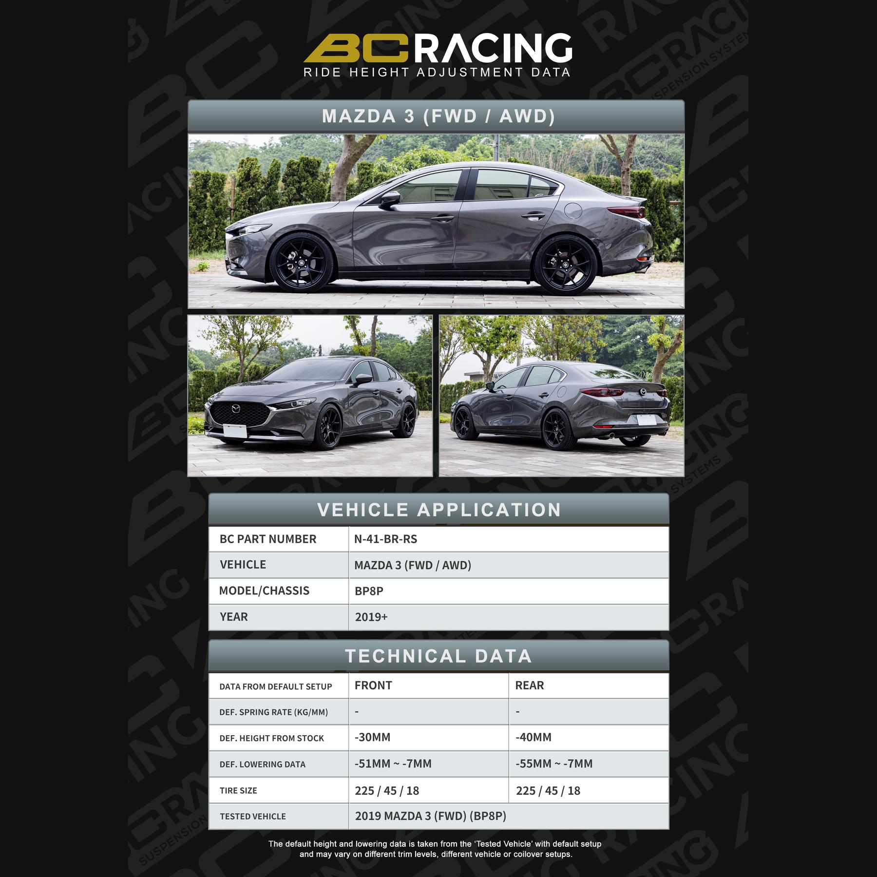 n-41-br-rs_mazda_mazda_3_torsion_beam_only-vehicle_lowering_data-n-41-br-rs N 41 br rs mazda mazda 3 torsion beam only vehicle lowering data n 41 br rs