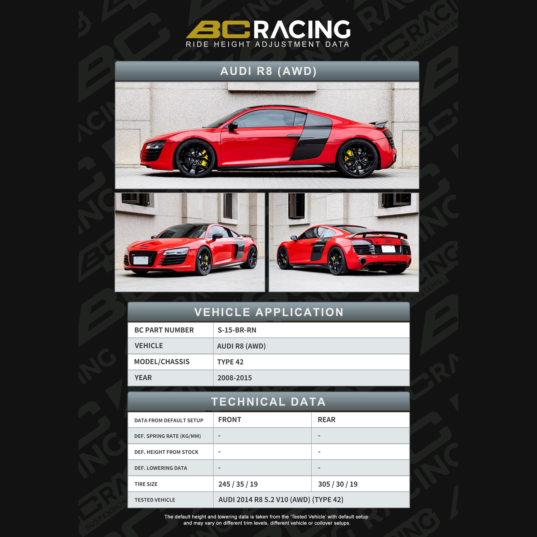s-15-br-rn_audi_r8-vehicle_lowering_data-s-15-br-rn S 15 br rn audi r8 vehicle lowering data s 15 br rn