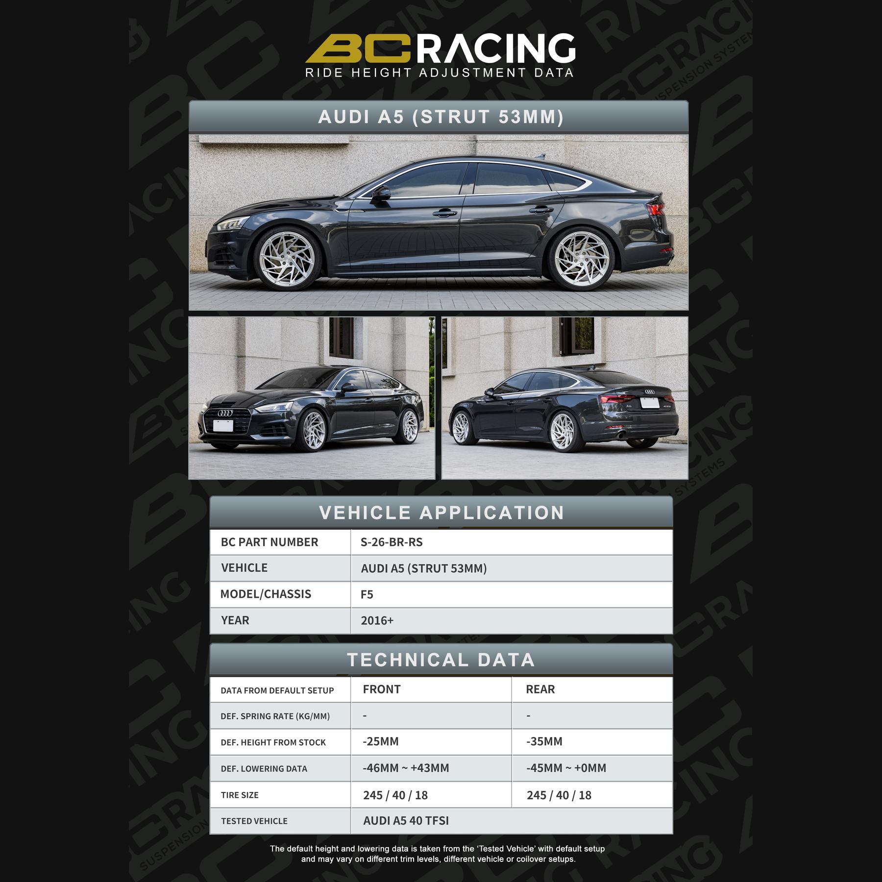 s-26-br-rs_audi_a5_strut_53mm-vehicle_lowering_data-s-26-br-rs S 26 br rs audi a5 strut 53mm vehicle lowering data s 26 br rs