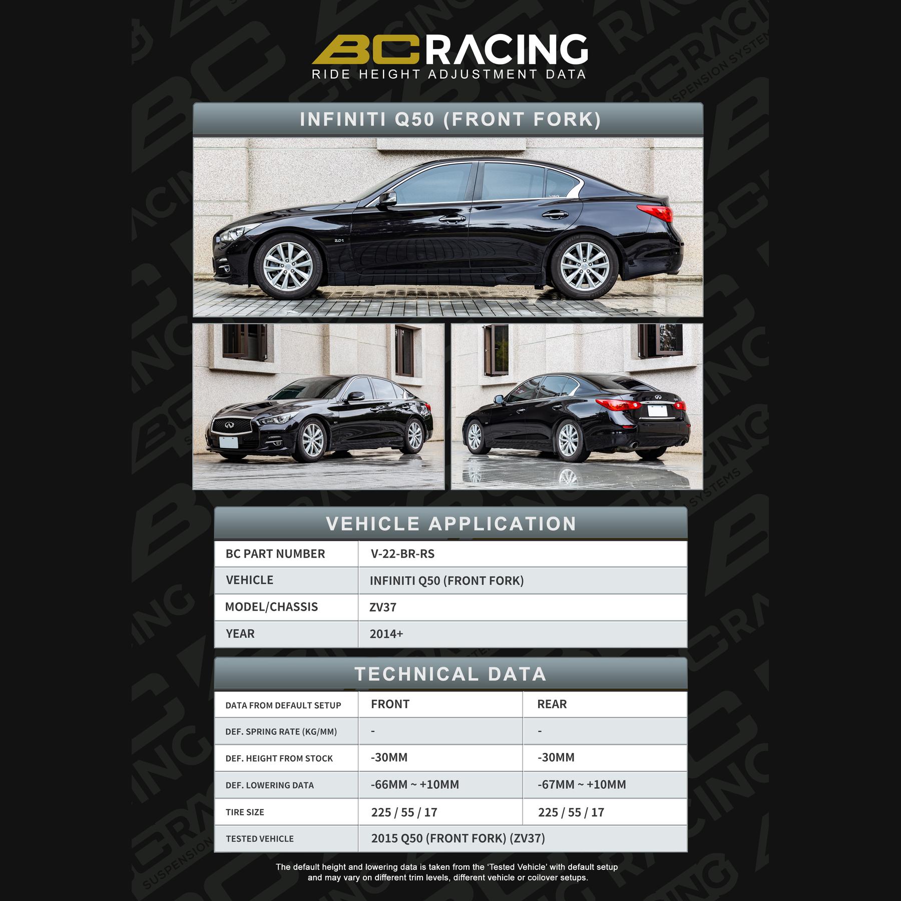 v-22-br-rs_infiniti_q50_20t-vehicle_lowering_data-v-22-br-rs V 22 br rs infiniti q50 20t vehicle lowering data v 22 br rs