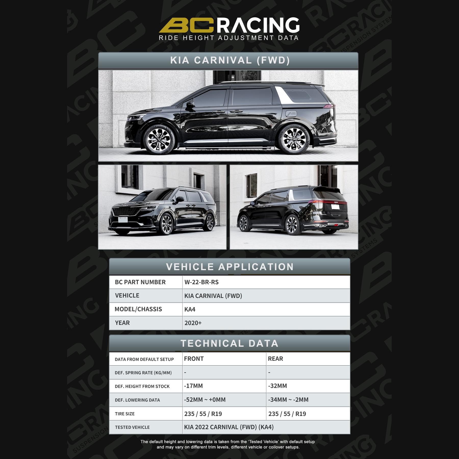 w-22-br-rs-data_kia_carnival_fwd-vehicle_lowering_data-w-22-br-rs W 22 br rs data kia carnival fwd vehicle lowering data w 22 br rs