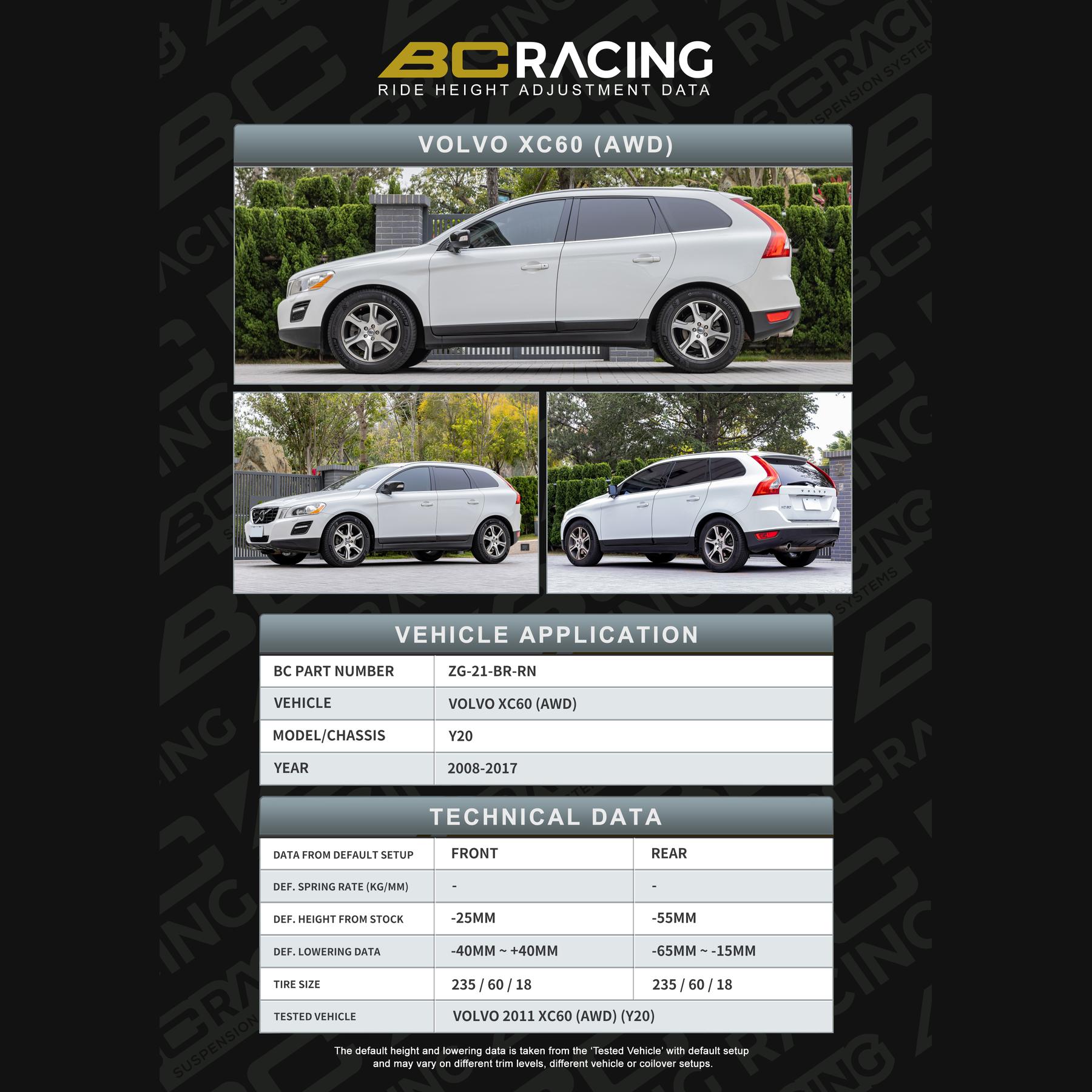 zg-21-br-rn_volvo_xc60_awd_-vehicle_lowering_data-zg-21-br-rn Zg 21 br rn volvo xc60 awd vehicle lowering data zg 21 br rn