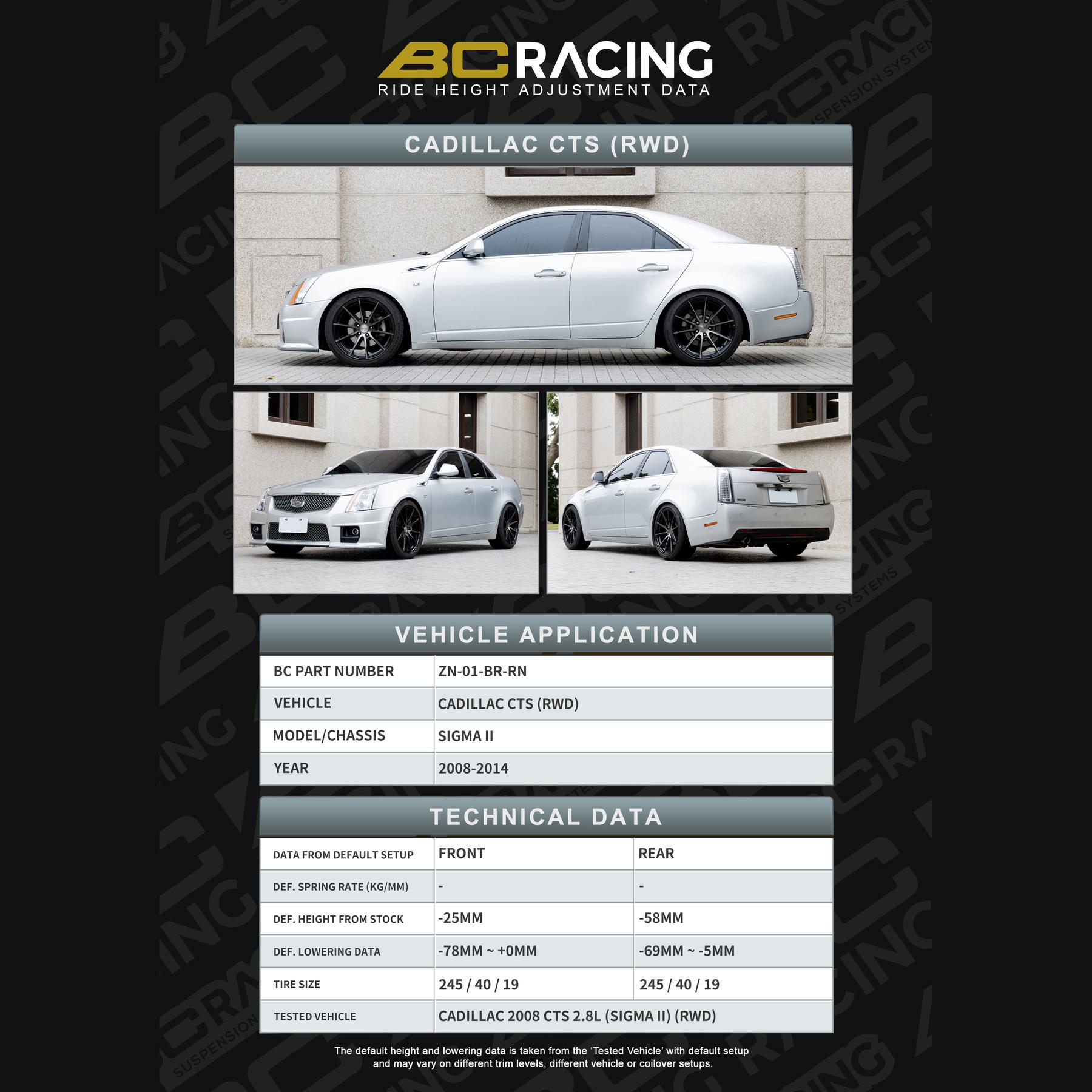 zn-01-br-rn-data_cadillac_cts_sigma_ii-vehicle_lowering_data-zn-01-br-rn Zn 01 br rn data cadillac cts sigma ii vehicle lowering data zn 01 br rn