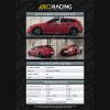 Zr 06 br rs alfa romeo 159 sedanwagon fwd vehicle lowering data zr 06 br rs